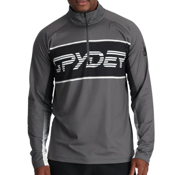 NEW MENS SPYDER Paramount Half Zip - Picture 1 of 5